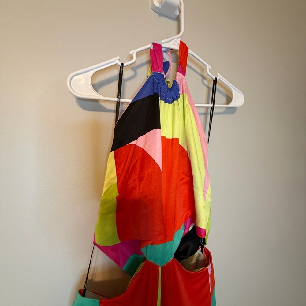 Forever 21 Multicolor Halter Jumpsuit - Picture 6 of 11
